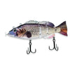 Robotic 4 Segment Auto Swimming USB Fishing Lure - 1PC