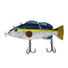 Robotic 4 Segment Auto Swimming USB Fishing Lure - 1PC