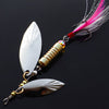 Double Blade Sequin Spinner 6.3/6.5/6.6cm - 1PC