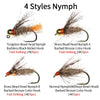 Vampfly 14# 24pcs Nymph Flies Box Set