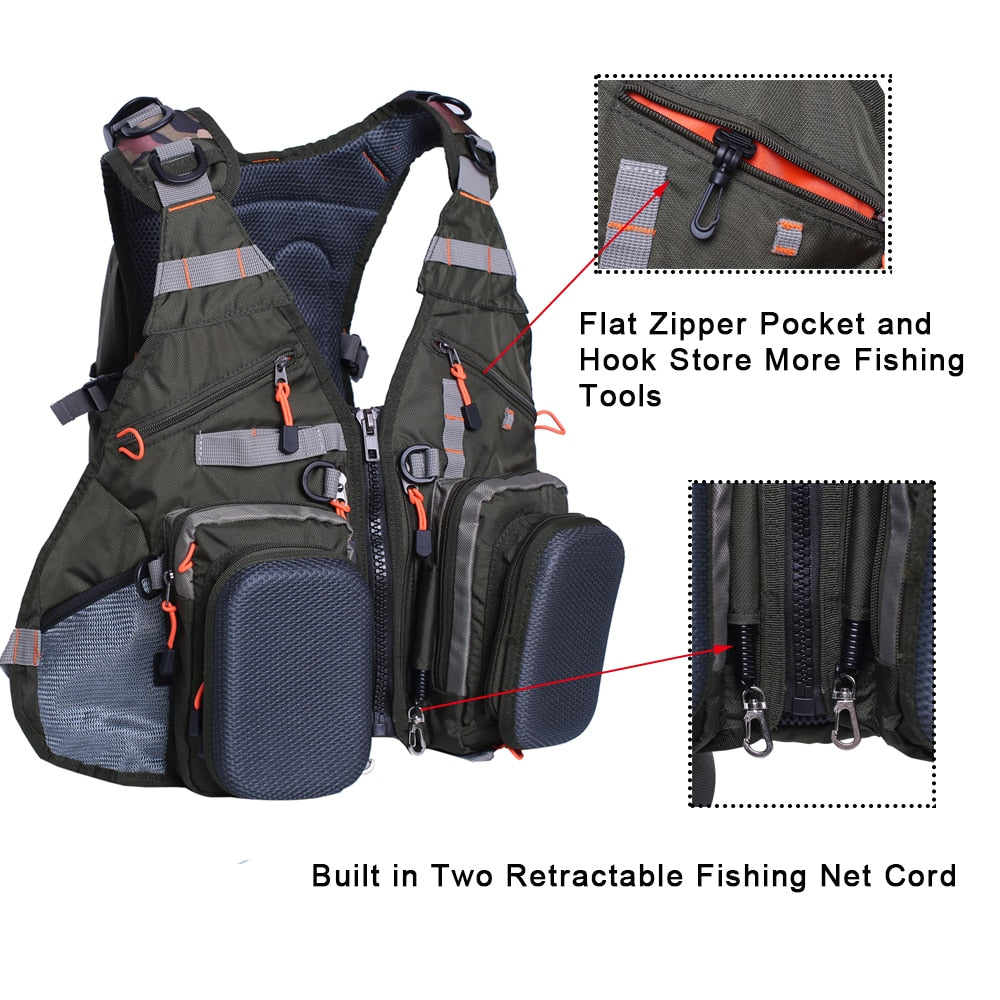 KyleBooker Light Weight Fly Fishing Vest – Pro Tackle World