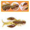 WDAIREN 10Pcs/Lot  50mm/70mm Soft Plastic Craw Bait