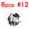 Bimoo 6Pcs/Lot  #8 #10 #12 Tungsten Bead Head Flash Back Pheasant Tail Nymph Fly