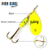 FISH KING 3.9g 4.6g 7.4g 10.8g 15g Spinner