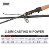 Kingdom KO-II 1.8m-2.28m Ultra Light 2PC Spinning/Casting Rod