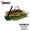 Sunmile 7g/10g/14g Skirted Flipping Jig