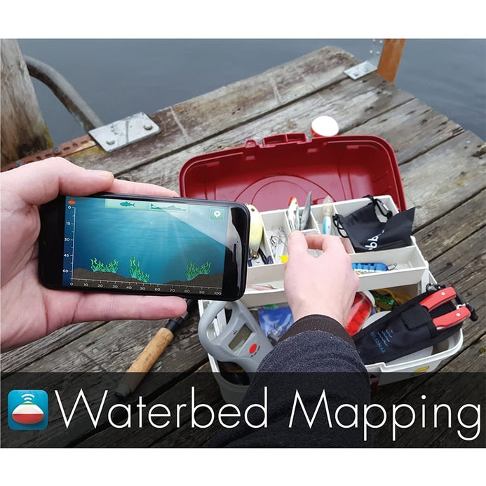 iBobber Pulse with Fish Attractor Wireless Bluetooth Smart Fish Finder for  iOS and Android Devices