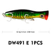 ProBeros 1Pc 43g 13cm Topwater Popper