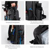 Noeby Multifunctional Waterproof Nylon Tackle Backpack