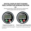 LINNHUE FX 3.6:1 11BBS Digital Display Fishing Fly Reel