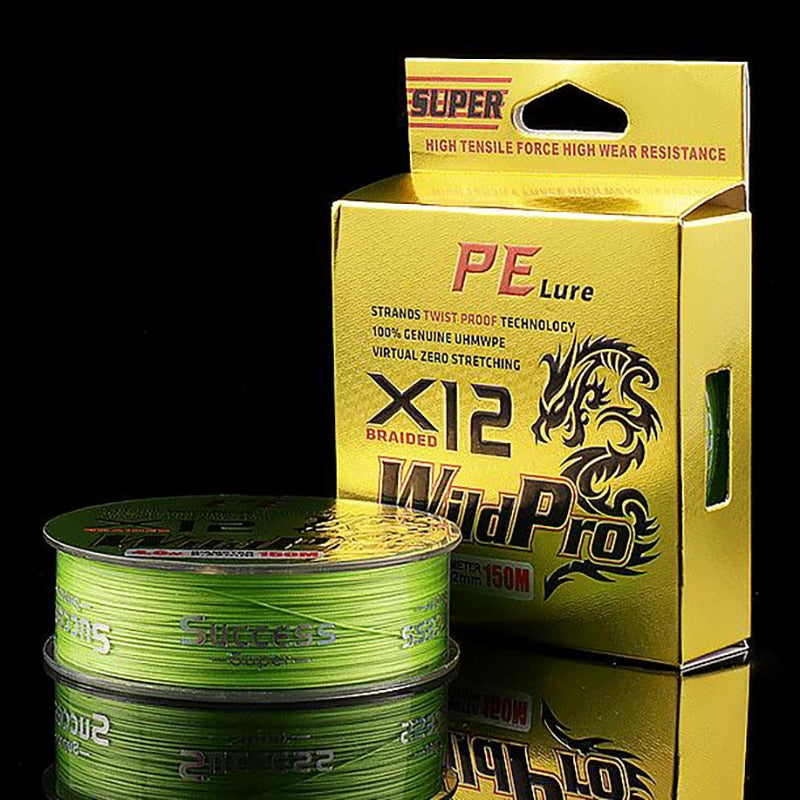 WildPro 150M 12 Strand PE Braided High Strength Line – Pro Tackle