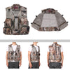 Multicolor Camo Quick Dry Fishing Vest