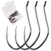 10pcs/Box Barbed 6/0 -10 Bait Hook