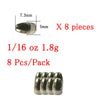 TheTime 1/16-1 OZ Bullet Weight Sinkers 1.8-28g