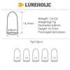 Lureholic Tungsten 1/16-2 OZ Bullet Sinkers