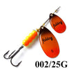 FISH KING 1Pc 3#+5# 25g Double Blade Spinner