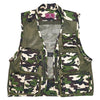 Multicolor Camo Quick Dry Fishing Vest