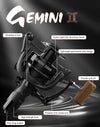 Meredith GEMINI Series 10+1BB 9KG Drag Fishing Reel