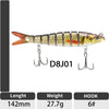 ODS 1Pc 13.2cm/20.6g 8-Segment Swimbait