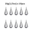 10pcs/lot 3.5g 5g 7g 10g 14g 20g Weight Sinkers