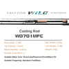 PureLure Wild 1.98m/2.03m/2.13m 1PC L/M·M·MH·ML Casting/Spinning Rod