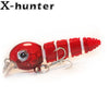 XHUNTER 1PC 55MM 5G Hard Custom Sinking Multi Jointed Crankbait