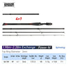 Kingdom Keel-II 1.68/1.8m 1.89/2.1m 1.98/2.28m 4+1 Sections Ultralight Carbon Spinning/Casting Rod