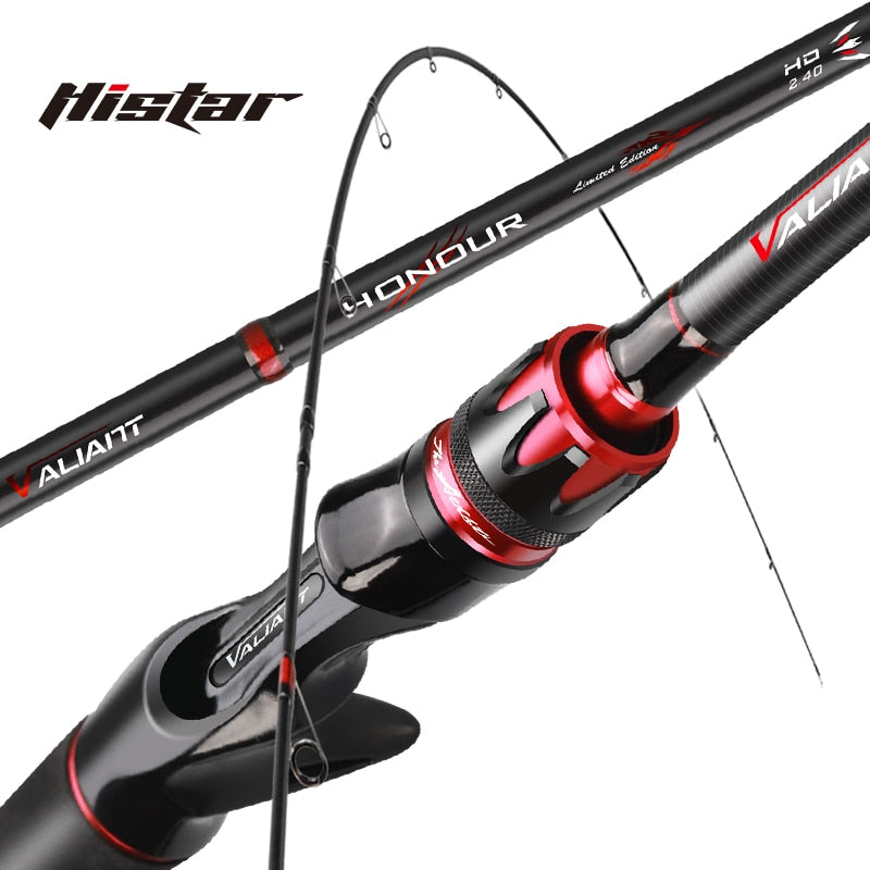 Histar Valiant Honour Carbon Spinning/Casting Rod 2PC 92g M/ML/MH/L/UL –  Pro Tackle World