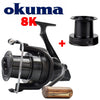 Okuma 8K Surf Spinning Reel 5+1BB 18KG Power 4.7:1