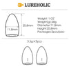 Lureholic Tungsten 1/16-2 OZ Bullet Sinkers