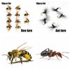 10Pcs/Lot Bumble Bee/Ant Bionic Fly