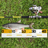 Waterproof Adhesive Fishing Measuring Ruler - 65cm 2Pcs