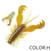 Supercontinent 40mm/15pcs 70mm/6pcs Filet Craw