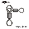 ORJD 50pcs/lot 3 Rolling Triangle Joint Swivel