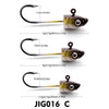 ProBeros 5Pcs 3.5g 5g 7g Multicolor Jig Head Hook