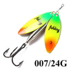 FISH KING FTZ76 1Pc 10cm 20g Double Bladed Inline Spinner