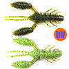 B&U SPARKLY09 4Pcs/Lot 70mm Soft Craw Bait