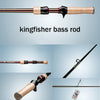 Kingfisher Bass One 1.5m-2.6m 2PC High Carbon Casting/Spinning Bass Rod