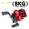 Sougayilang LP 8kg Max Drag 7.2:1 Baitcasting Reel