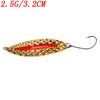 Spoon with Feathered Treble Hook 2.5-20g - 1 PC