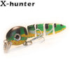 XHUNTER 1PC 55MM 5G Hard Custom Sinking Multi Jointed Crankbait