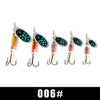 FISH KING 1Pc 3.9g 4.6g 7.4g 10.8g 15g Spinner