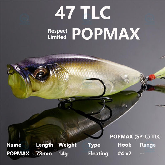 Megabass POPMAX Floating Popper Lure – Pro Tackle World