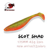 ESFISHING Scot Shad Paddle Tail 175m/42g 2Pcs