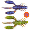 B&U SPARKLY09 4Pcs/Lot 70mm Soft Craw Bait