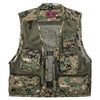 Multicolor Camo Quick Dry Fishing Vest