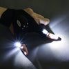 Waterproof LED Fingerless Angling Gloves