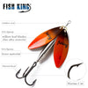 FISH KING FTZ76 1Pc 10cm 20g Double Bladed Inline Spinner