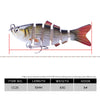 Multi Jointed Swimbait 7cm/8.5g - 1PC