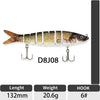 ODS 1Pc 13.2cm/20.6g 8-Segment Swimbait